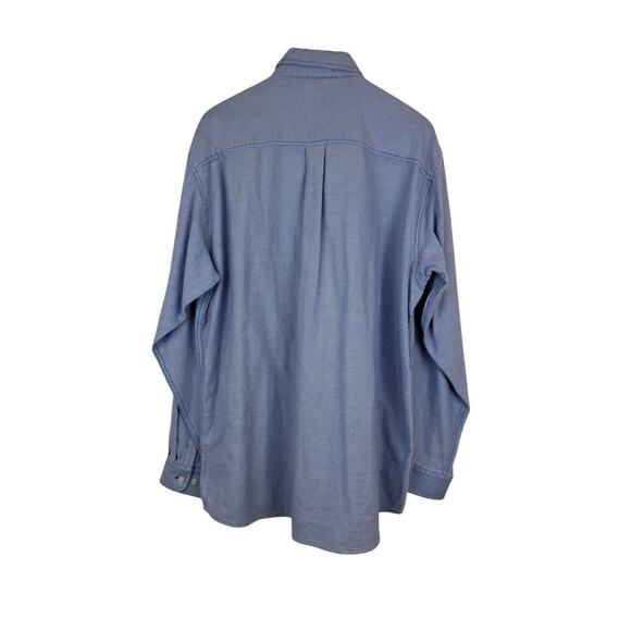 Cinch Western Shirt Men's Large Button Down Long Sleeve Pocket Geometric Print - Picture 4 of 6